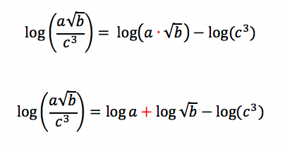 utilizando no exercício 1 a propriedade operatória logaritmo do produto