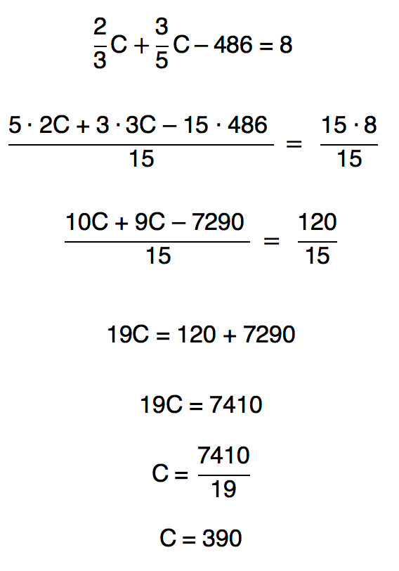 EQUAÇÃO COM FRAÇÃO - RESOLUÇÃO DE EXERCÍCIOS DE EQUAÇÃO DO 1 GRAU COM FRAÇÃO  - Matemática