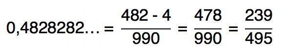 0,4828282... = 239/495