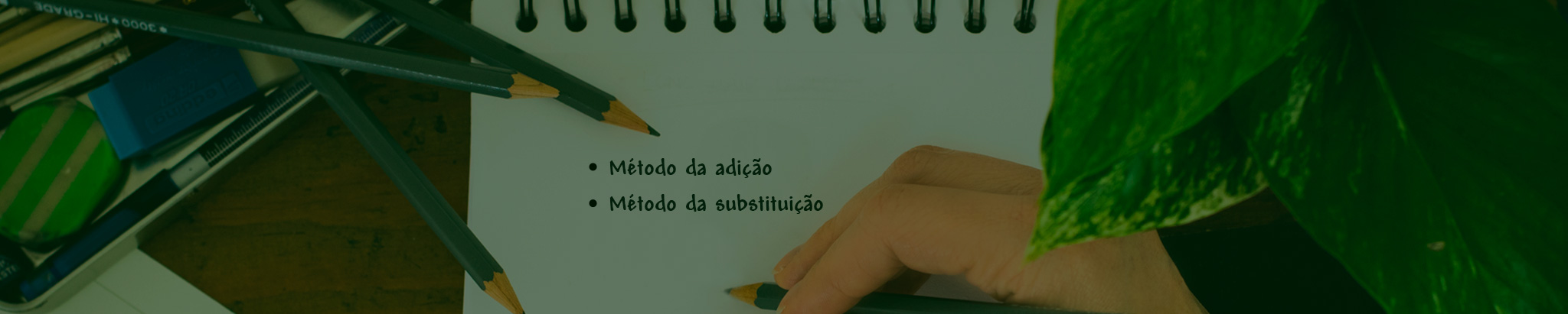 COMO RESOLVER SISTEMAS DE EQUAÇÕES?