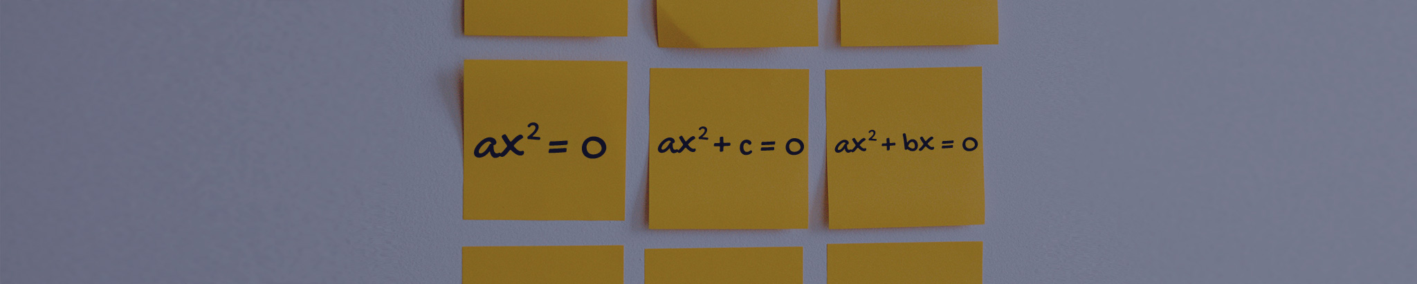 EQUAÇÕES DO 2º GRAU INCOMPLETAS