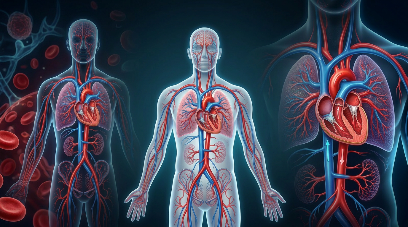 Sistema cardiovascular: anatomia e circulação para Enem e vestibulares