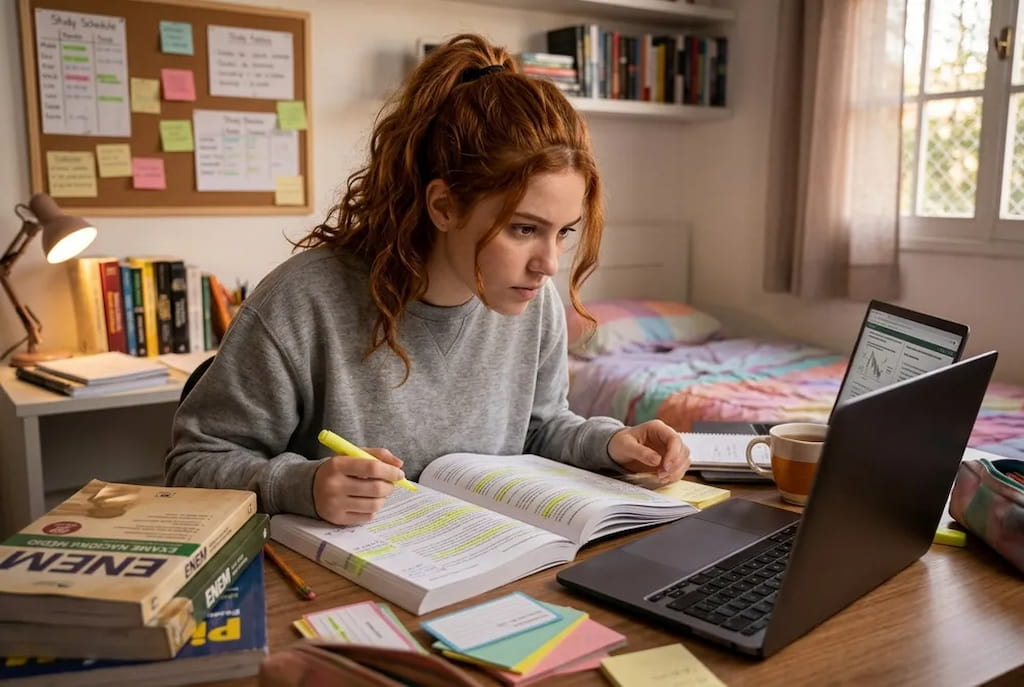 Como começar a estudar para o ENEM: guia completo para iniciantes