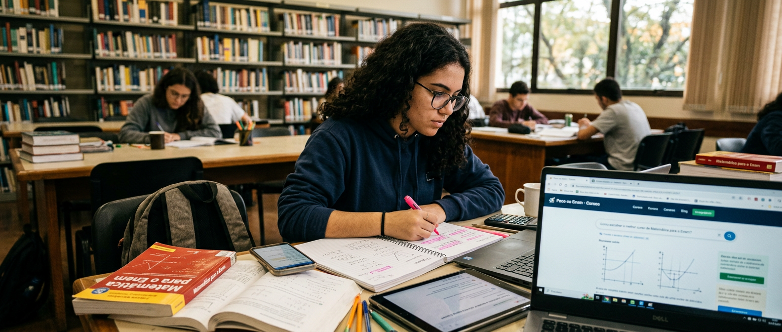 Melhor curso de matemática para o Enem: como escolher o ideal