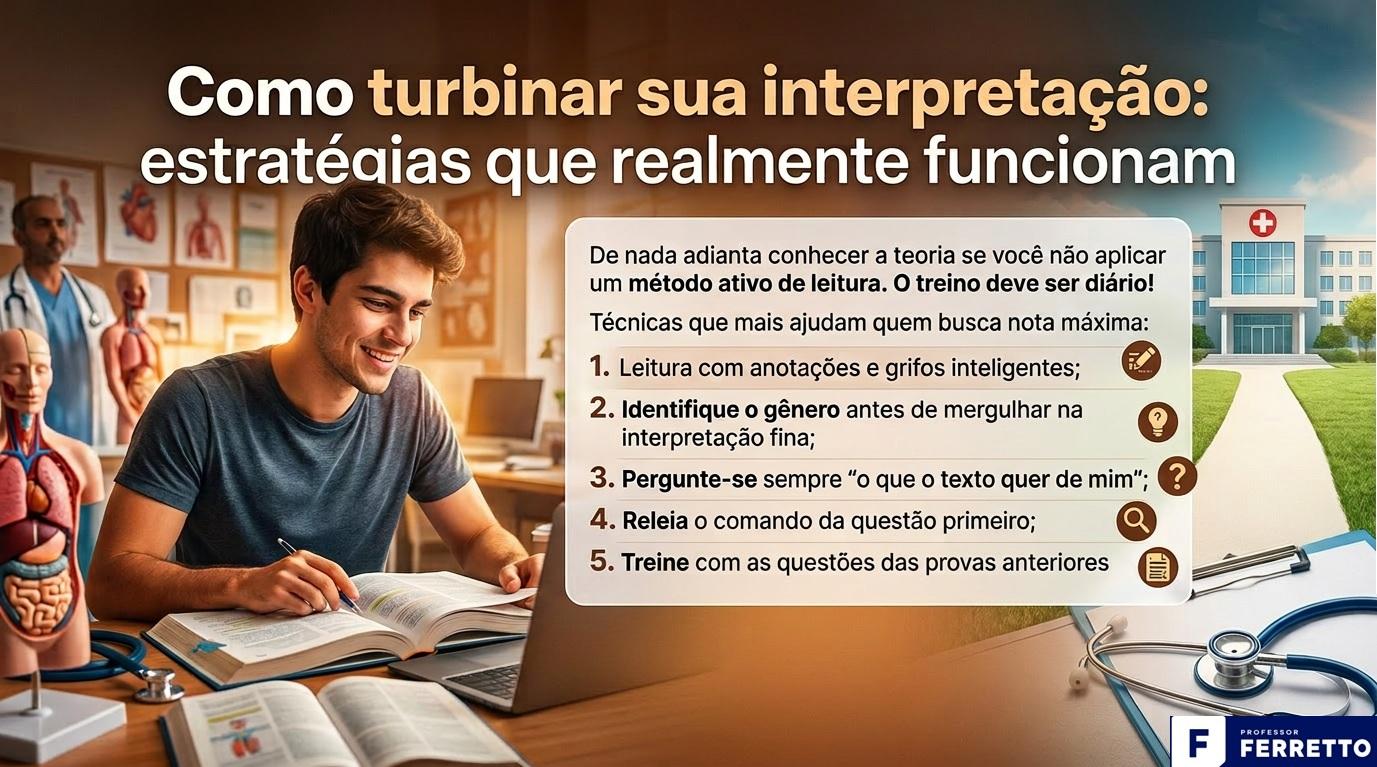 Imagem alusiva a estratégias que funcionam para turbinar a interpretação de textos