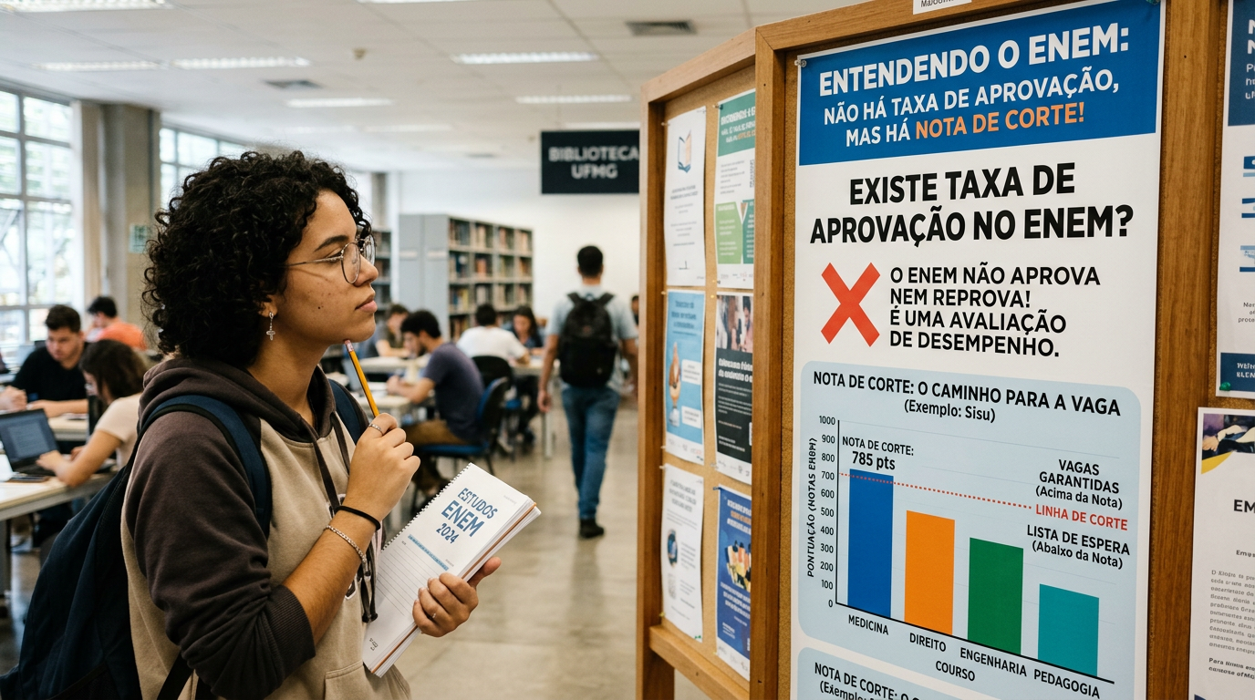 Taxa de aprovação no Enem: o que você precisa saber dos cursinhos online