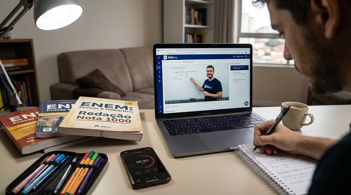 Como se preparar para o Enem online
