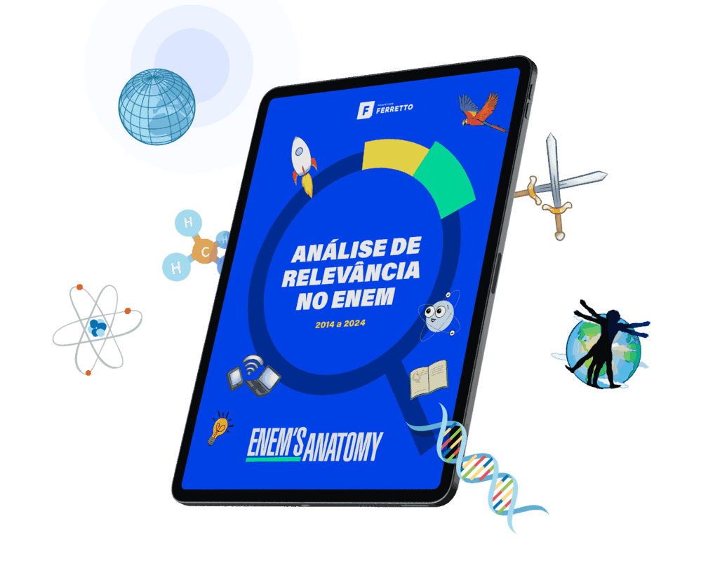Material de Filosofia para o ENEM com análise de relevância e incidência dos conteúdos.